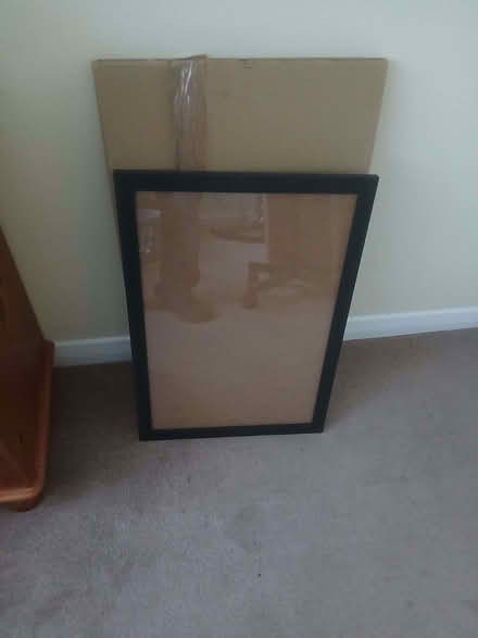 Photo of free black picture frame (Mile House TS19) #1