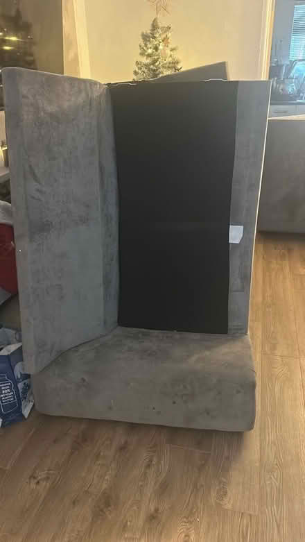 Photo of free Gray corner sofa (Moseley B13) #2