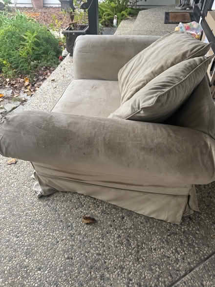 Photo of free PB Chair and a half (Sunnyvale) #2