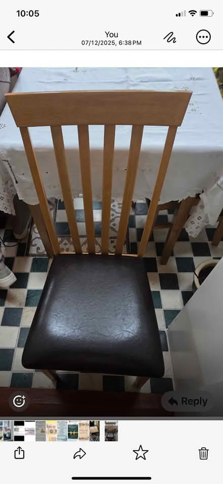 Photo of free table & 4 chairs (Dunboyne) #1