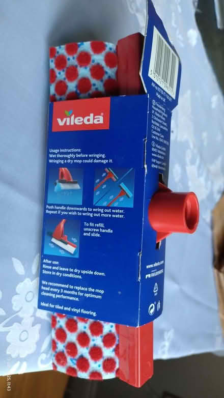 Photo of free Vileda replacement mop head unused (Saltford) #2