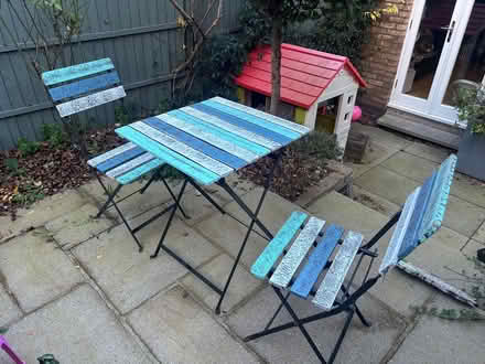 Photo of free Garden table and chairs (Fulham SW6) #2