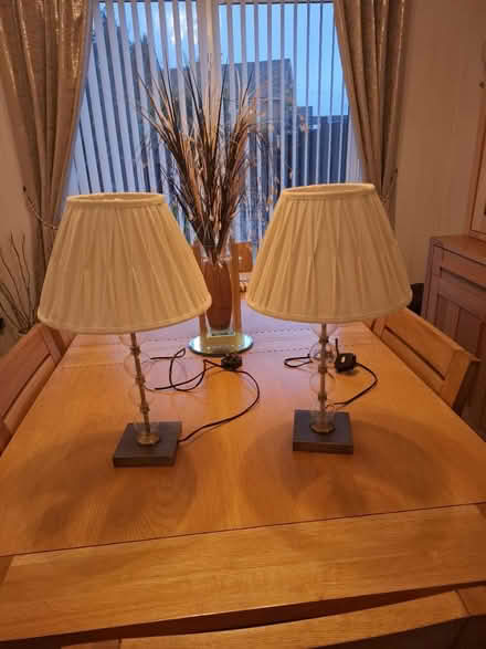 Photo of free Two identical table lamps (CH49) #1
