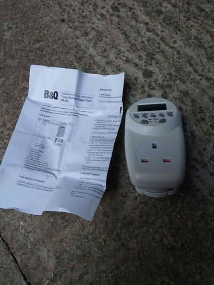 Photo of free Seven Day Digital Electronic Timer (Cambourne, CB23) #2