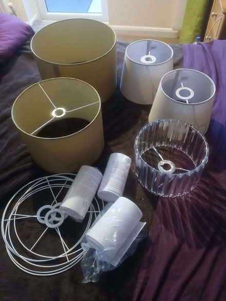 Photo of free 8 Lampshades (Mile House TS19) #1