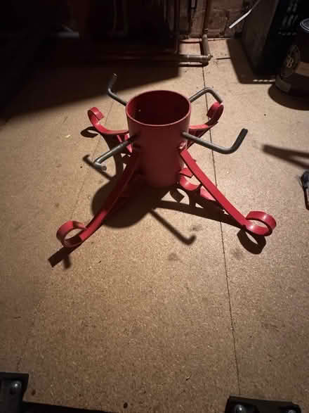 Photo of free Christmas tree stand (Woodmancote GL11) #1