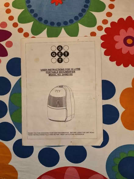 Photo of free GET Dehumidifier (Manchester M19) #2