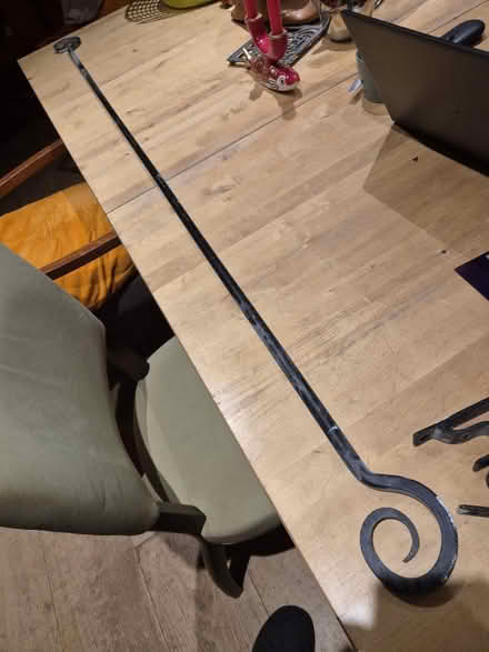 Photo of free Wrought iron curtain pole (Duddingston EH15) #1