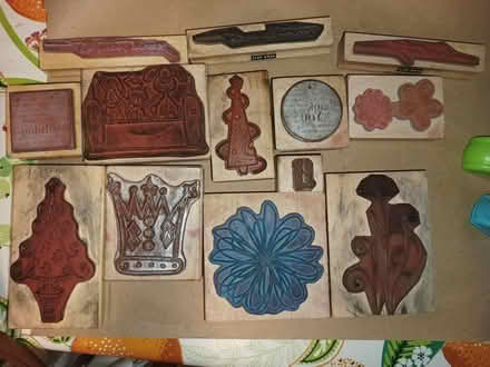 Photo of free Well used rubber stamps (D15) #2