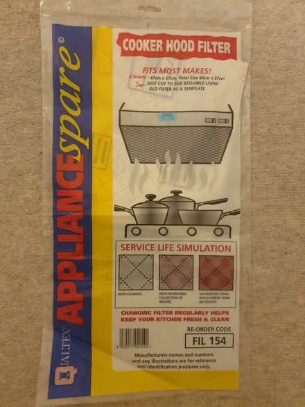 Photo of free Cooker Hood Filters x 2 (Bedford MK43) #1