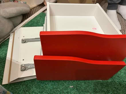 Photo of free Red Kallax Insert Drawers (BR8) #1