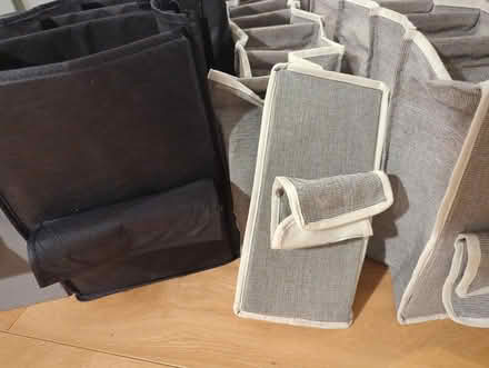 Photo of free 4 fabric shoe racks - hanging (Wimbledon Park (SW19)) #2