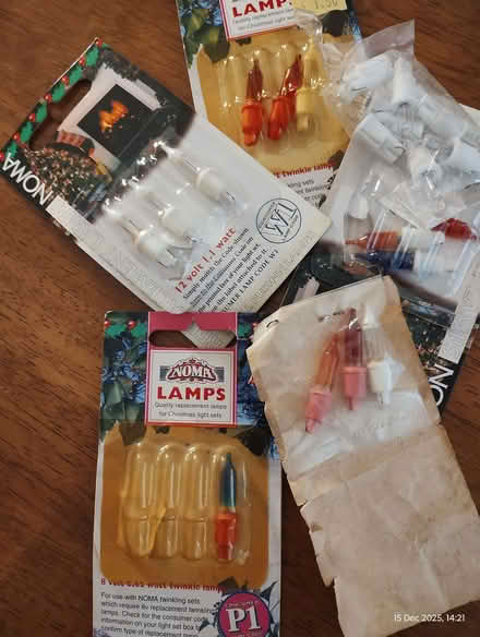 Photo of free Spare bulbs for Christmas lights (Ponteland) #1