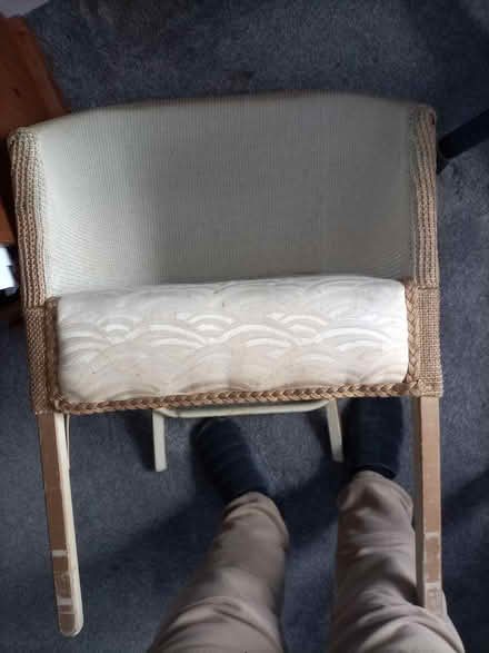 Photo of free Basket weave chair (Rhayader LD6) #2