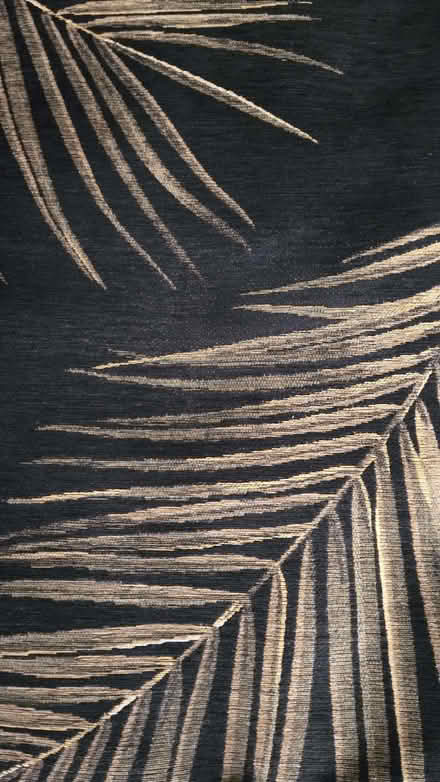 Photo of free Black and gold rug (Lechlade GL7) #2