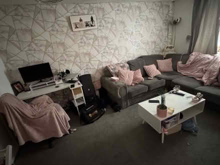 Photo of free Gray corner sofa (Moseley B13) #1