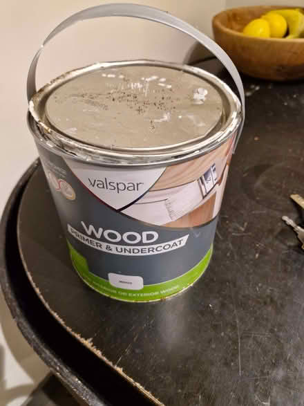 Photo of free Valspar wood primer undercoat (Great Baddow CM2) #1
