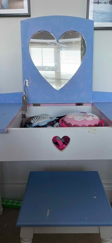 Photo of free wooden girls dressing table (hertford heath) #2
