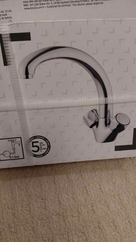 Photo of free Brand new kitchen mixer tap (Hackney E8) #1