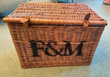 Photo of free Wicker chest (Acton Vale W3) #1