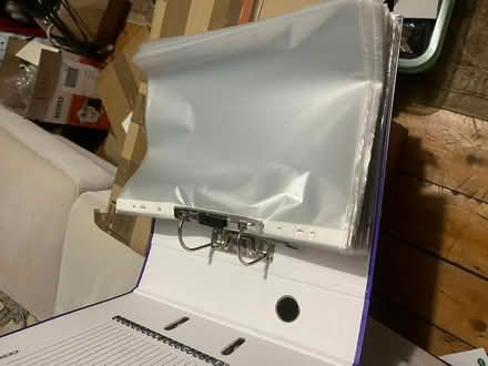 Photo of free Lever arch and ring folders (Finsbury Park N4) #3