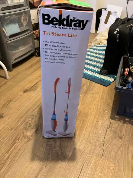 Photo of free Beldray tri steam lite floor cleaner (Mortonhall EH17) #1