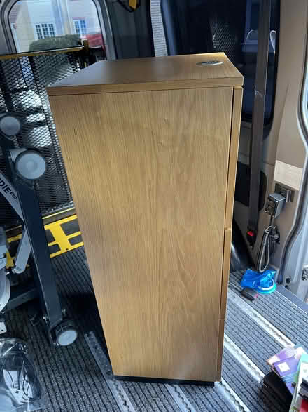 Photo of free wood effect filing cabinet (Turnford EN8) #3
