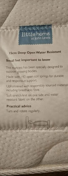 Photo of free Children's mattress (Osidge N14) #2