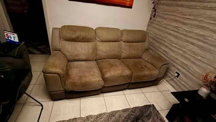 Photo of free fabric sofa eletric recliner with USB charger (Fulwood PR2) #2