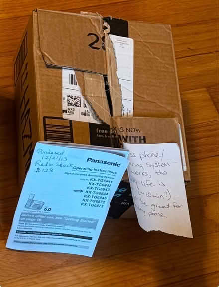 Photo of free Well-used cordless phone system (Midtown West/Levy Park) #1