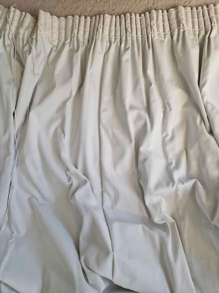 Photo of free 2 White Black-out Curtains (Woking GU22 9) #4