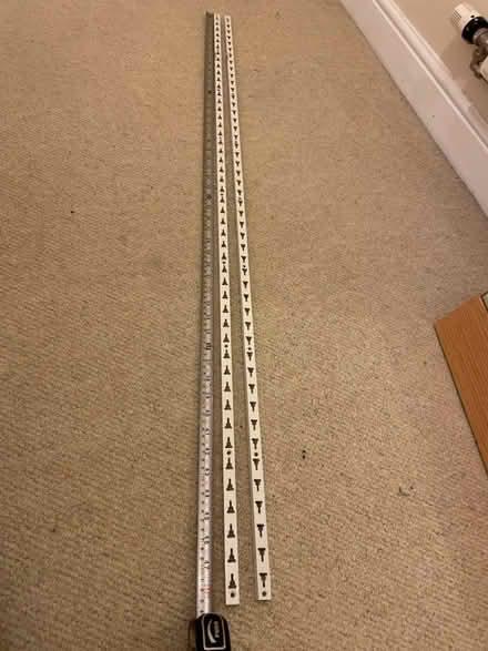 Photo of free Adjustable shelving rails (CH66) #1