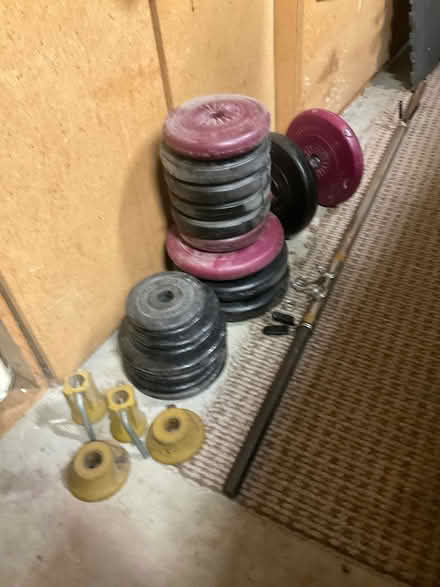 Photo of free Barbell, dumbbell & freeweights (Rosehill Kirkland) #1