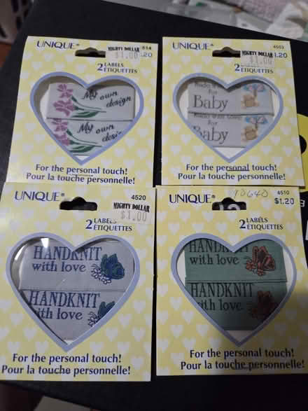 Photo of free Labels for Handmade Gifts (Richmond Hill) #1