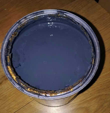 Photo of free Black garden paint 2L (Commonside Rd) #2