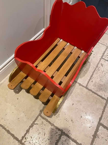 Photo of free Wooden sleigh - good condition (Erindale) #1