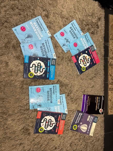 Photo of free GCSE Science & Maths revision books (Alton, Hants) #1