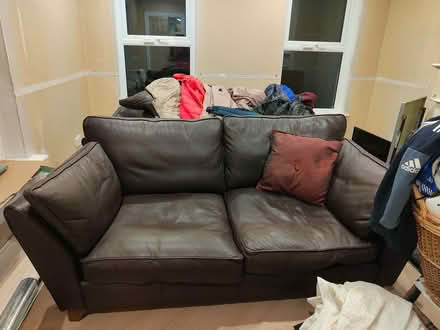 Photo of free Leather couches (Portlaoise) #1