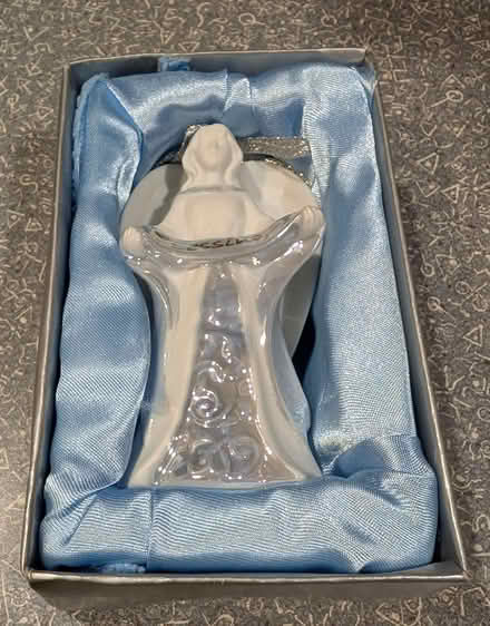 Photo of free Porcelain angel ornament (North Cambridge) #2