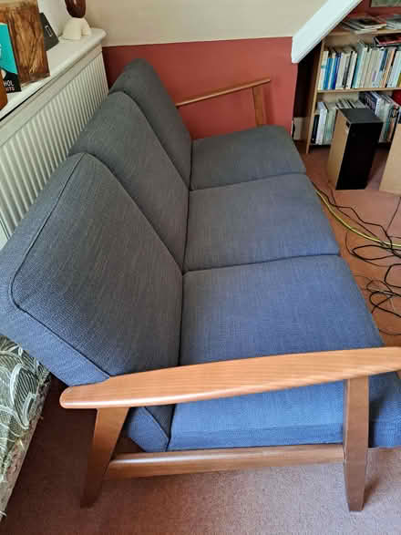 Photo of free Grey 3 seater sofa (Newtown RG1) #2
