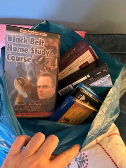 Photo of free Big bag of VHS tapes and DVD and Bluray films (New Town CO2) #2