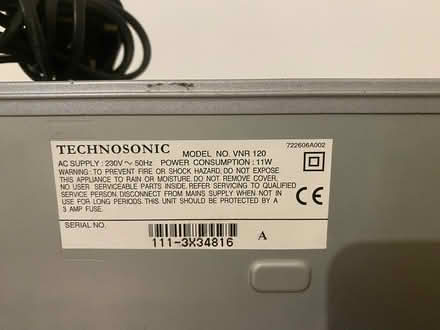 Photo of free VHS player (NW10) #4