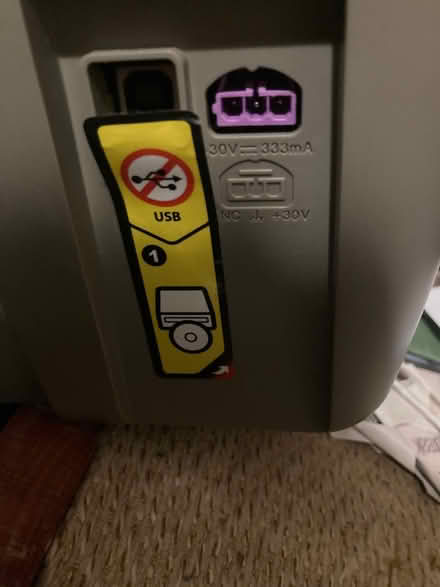 Photo of Printer power cable for HP 3050a (GU12) #1