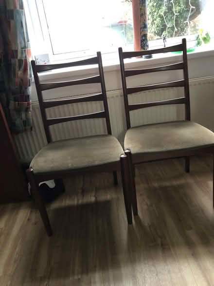 Photo of free 2 Dining chairs (Carlisle CA2) #1