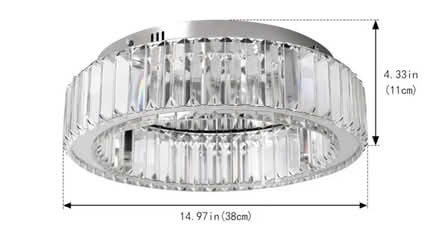 Photo of free Crystal ceiling light (Walsall WS4) #1