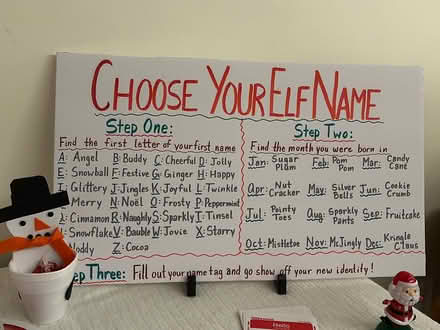 Photo of free Christmas games homemade (Sylvan Lake, Michigan) #1