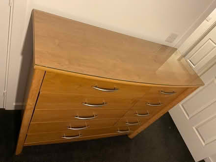 Photo of free Drawers with glass top (Eh17) #2