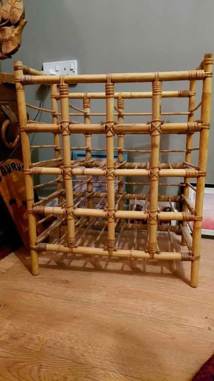 Photo of free Bamboo bottle rack (Hackney E8) #2