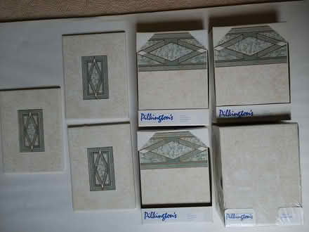 Photo of free 28 leftover ceramic wall tiles (Wylde Green B72) #1