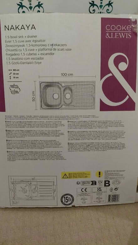 Photo of free Brand new sink (Hackney E8) #3